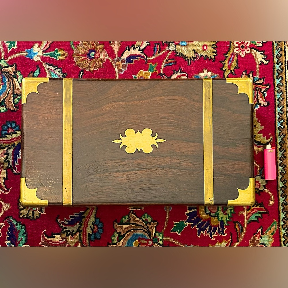Antique Traveling Writers Desk